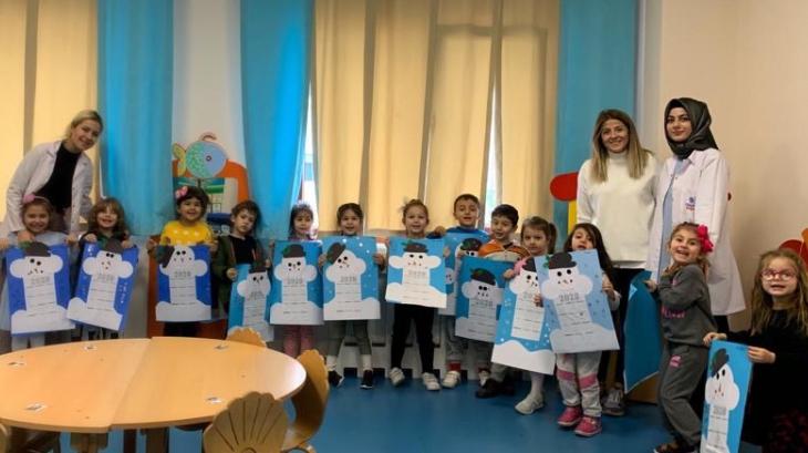 Mimarsinan Okyanus Koleji Okul Öncesi Mercanlar Grubu Aile Katılımı Etkinliğinde