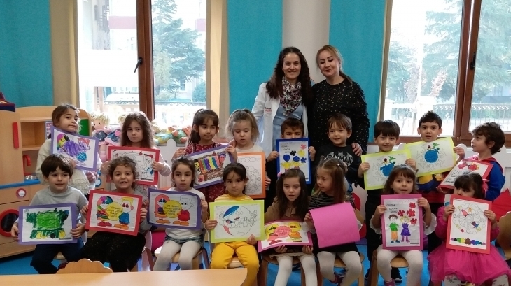 Mimarsinan Okyanus Koleji Okul Öncesi Yıldızlar Grubu Aile Katılım Etkinliğinde