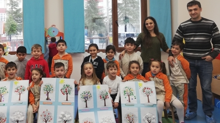 Mimarsinan Okyanus Koleji Okul Öncesi Yıldızlar Grubu Aile Katılım Etkinliğinde