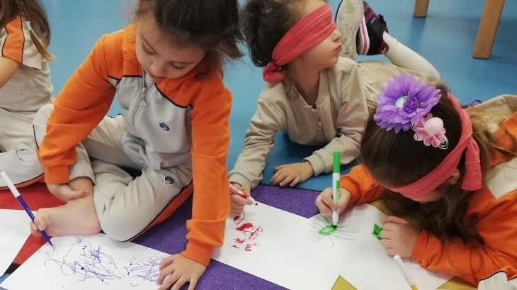 Mimarsinan Okyanus Koleji Okul Öncesi Yıldızlar Grubu Drama Etkinliğinde