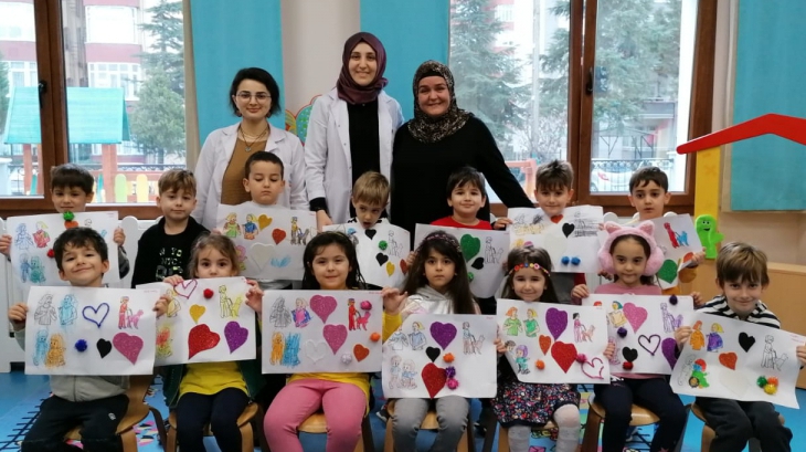 Mimarsinan Okyanus Koleji Okul Öncesi Yıldızlar Grubu Aile Katılım Etkinliğinde