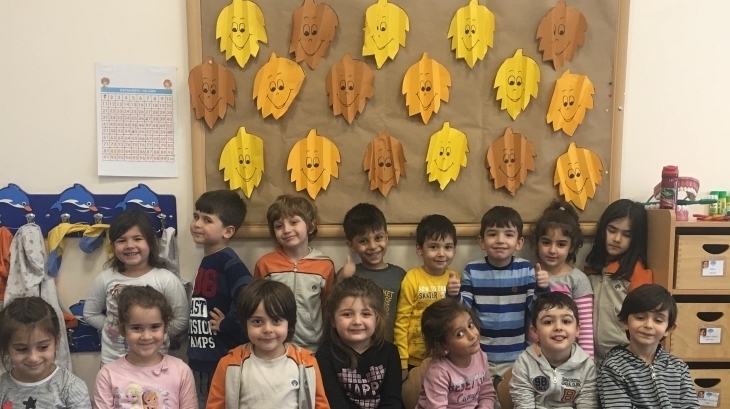 Mimarsinan Okyanus Koleji Okul Öncesi Yunuslar Grubu Sanat Etkinliğinde