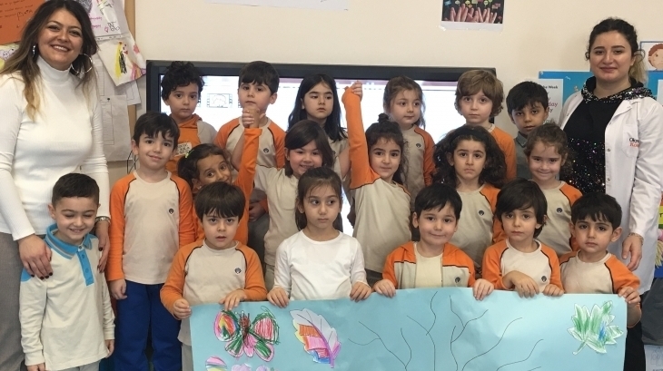 Mimarsinan Okyanus Koleji Okul Öncesi Yunuslar Grubu Aile Katılım Etkinliğinde
