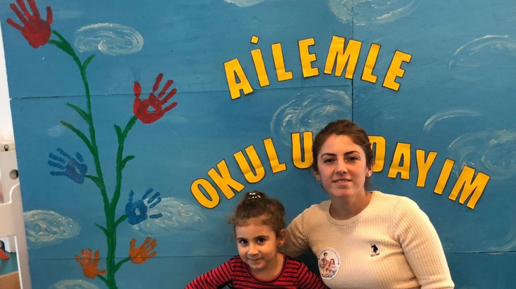 Mimarsinan Okyanus Koleji Okul Öncesi Yunuslar ve Mercanlar Grubu Öğrencileri Ailemle Okulumdayım Etkinliğinde