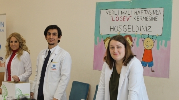 Nilüfer Okyanus Kolejinden Yerli Malı Haftası’nda Lösev Kermesi