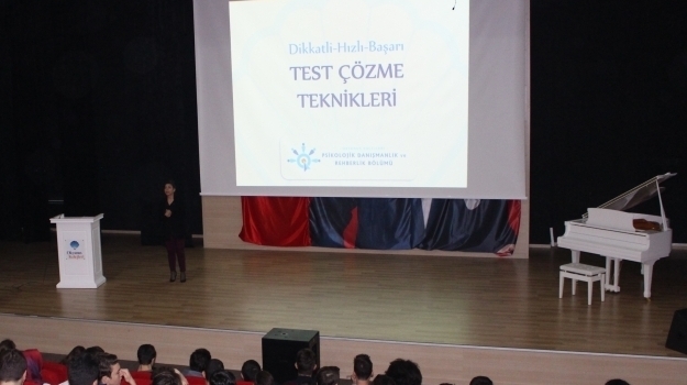 Nilüfer Okyanusta 'Dikkatli-Hızlı-Başarı' Test Çözme Teknikleri