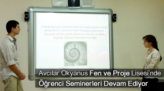 Öğrenci Seminerleri Devam Ediyor