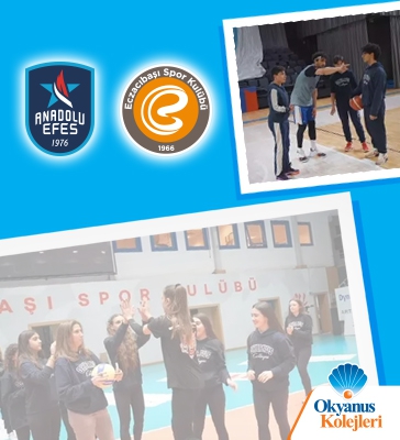 Öğrencilerimiz, Anadolu Efes Spor Kulübü ve Eczacıbaşı Dynavit sporcularıyla ‘Sen de yapabilirsin’ etkinliğinde buluştu.