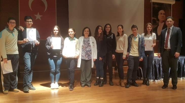 Öğrencilerimize O'MUN Katılım Sertifikaları Verildi