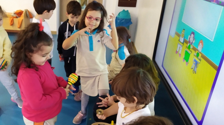 Bayrampaşa Okul Öncesi A Grubu Öğrencileri Fastrackids Eğitiminde