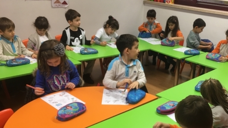 Okul Öncesi A Grupları FasTracKids Eğitiminde Ekonomi Konusunu Öğreniyor.