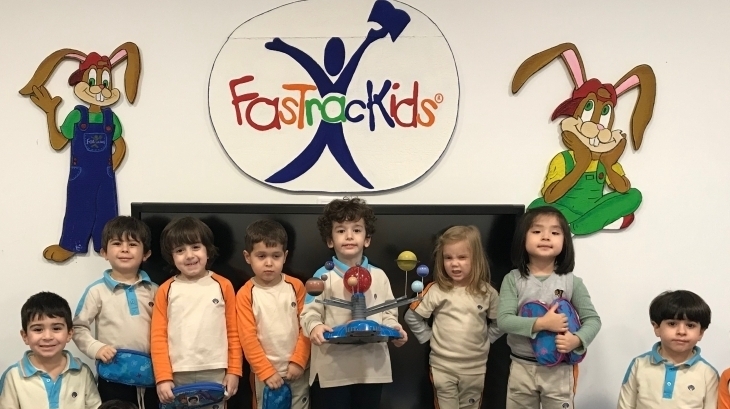 Okul Öncesi B Grubu Öğrencileri Fastrackids Dersinde