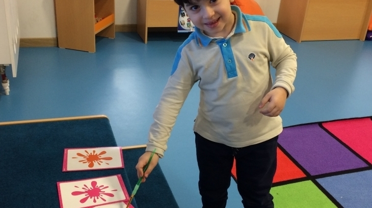 Okul Öncesi B Grubu Öğrencileri İngilizce Dersinde
