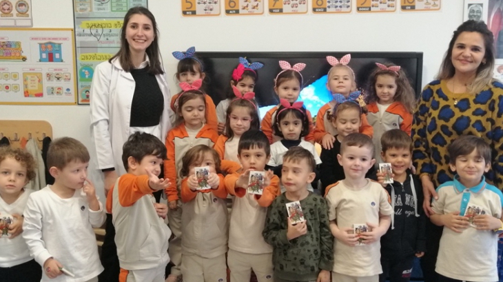 Okul Öncesi Deniz Yıldızı Grubu Öğrencileri Aile Katılım Etkinliğinde