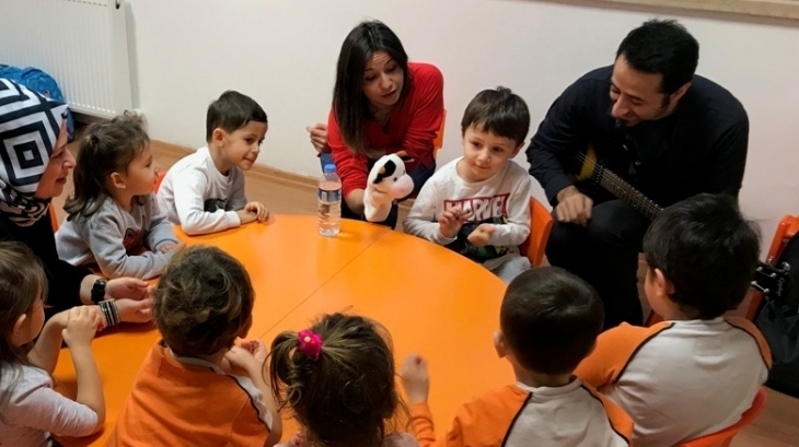 Okul Öncesi Deniz Yıldızı Sınıfı Öğrencileri Aile Katılım Etkinliğinde