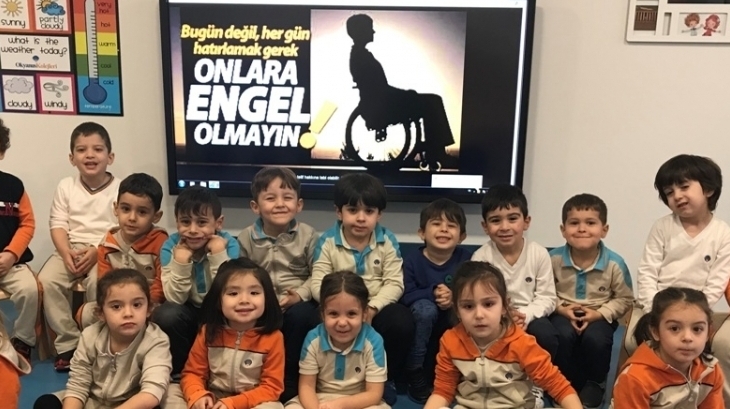 Okul Öncesi Grubu 3 Aralık Dünya Engelliler Gününde Farkındalık Etkinlikleri Yaptılar