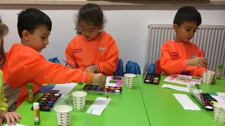 Okul Öncesi Güneş Grubu Sanat Etkinliğinde