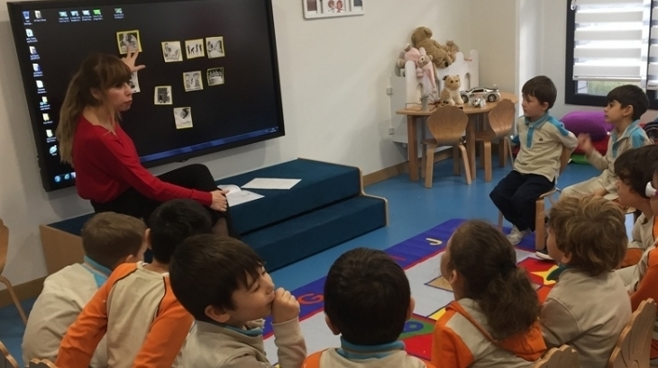Okul Öncesi Güneş Grubu Sosyal Beceri Dersinde