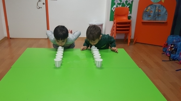 Okul Öncesi Mercan Grubu Oyun Dersinde