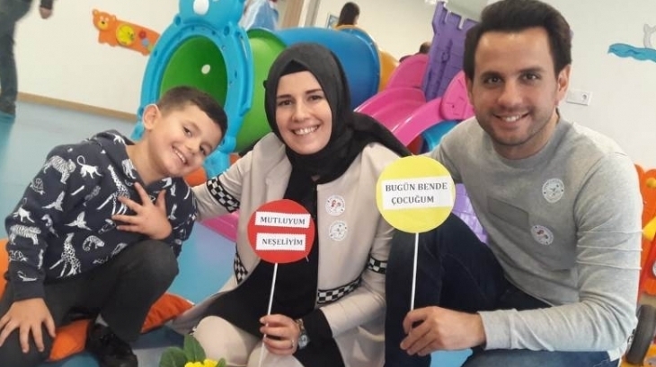 Okul Öncesi Öğrencileri ‘‘AİLEMLE OKULUMDAYIM’’ Etkinliğinde Bir Araya Geldi