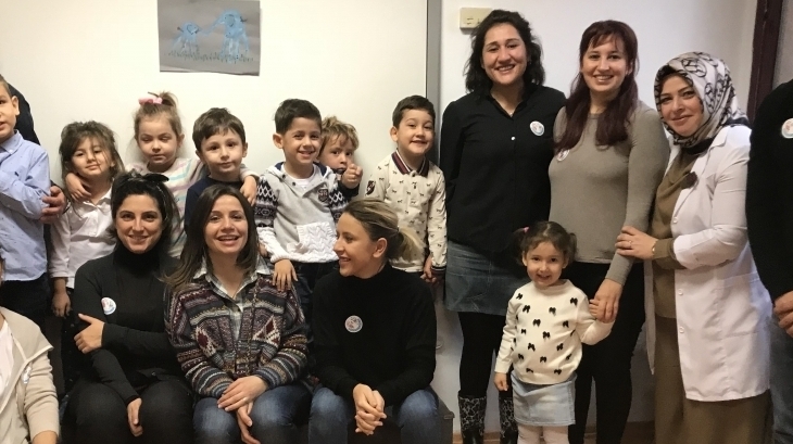 Okul Öncesi Öğrencileri Ailemle Okulumdayım Etkinliğinde Bir Araya Geldi