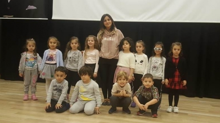 Okul Öncesi Öğrencileri İlgi ve Yetenek Dans Merkezinde