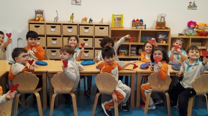 Okul Öncesi Yıldızlar Grubu Öğrencileri Sosyal Beceri Dersinde