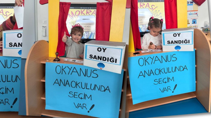 Okyanus Anaokulunda Seçim Var!