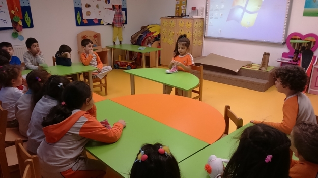Okyanus Koleji Beykent Okul  Öncesi Gökkuşağı Grubu Öğrencileri  Proje  Dersinde