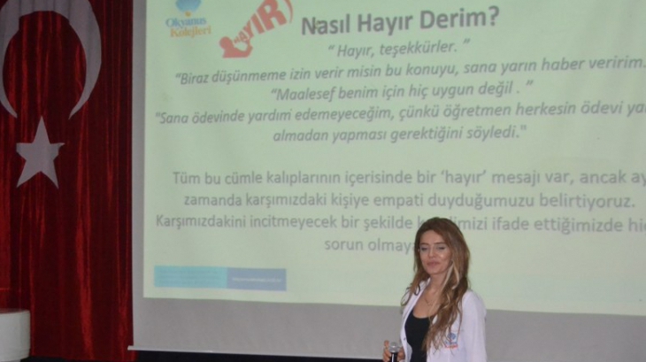 Okyanus Kolejinde Kişisel Gelişim Dersleri Tam Gaz Devam Ediyor…