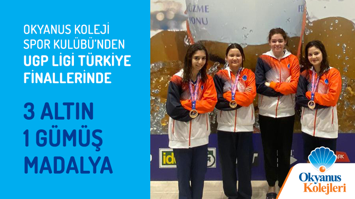 Okyanus Koleji Spor Kulübü’nden 3 Altın 1Gümüş Madalya