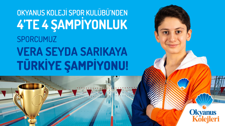 Okyanus Koleji Spor Kulübü’nden 4'te 4 şampiyonluk.