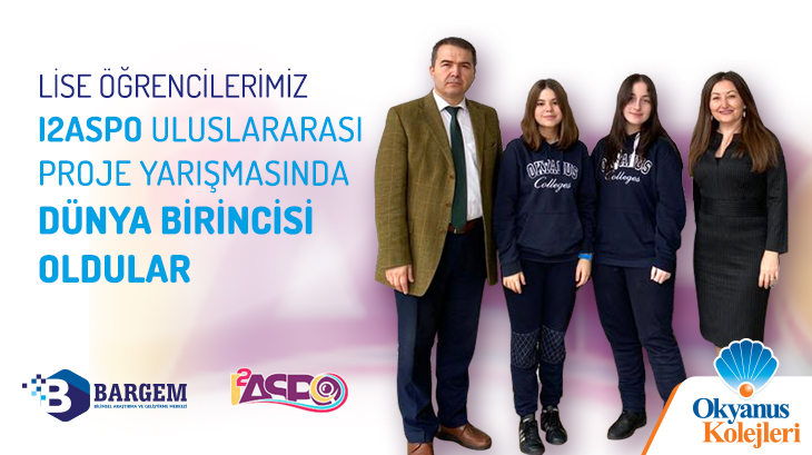 OKYANUS KOLEJİ YİNE DÜNYA BİRİNCİSİ