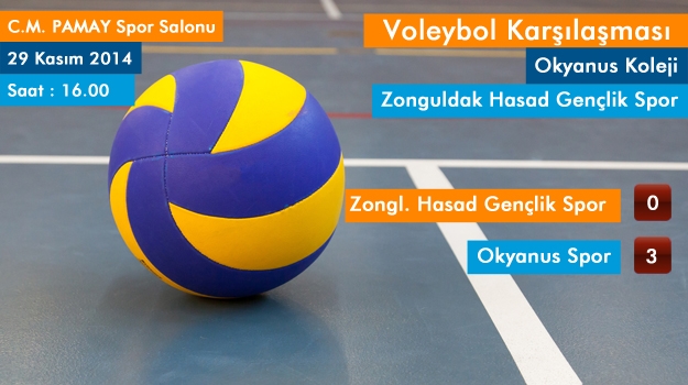 Okyanus Kolejleri 3. Lig Voleybol Erkek Takımı 2. Lig Yolunda