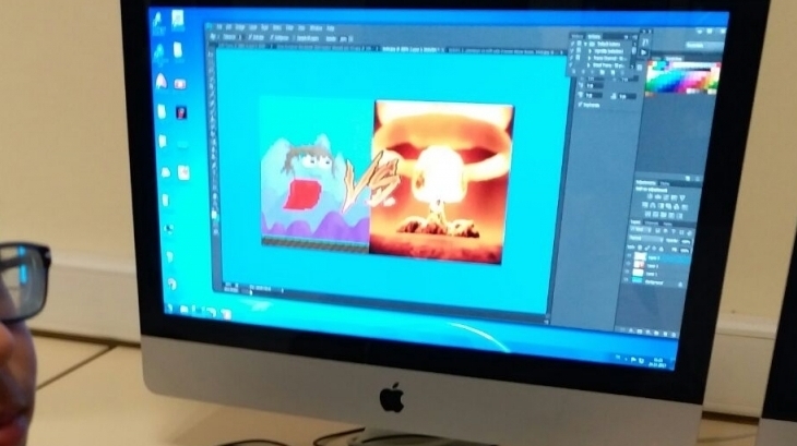 Ortaokul 5 ve 6. Sınıf Öğrencileri Web Tasarım Yetenek Dersinde Photoshop Programı ile Kendi Tasarladıkları Çalışmaları Tamamladılar