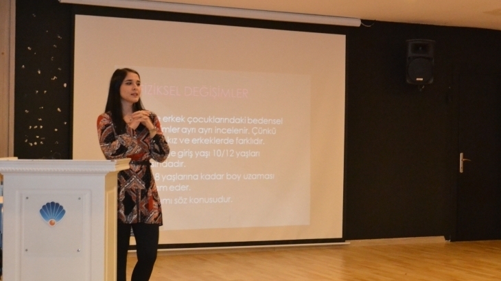 Ortaokul Öğrencilerimize "Ergenlik" Konulu Seminer Yapıldı