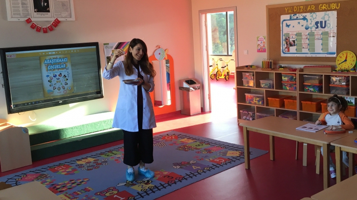 Özel Çekmeköy Okul Öncesi Yıldızlar Grubu Bütünleştirilmiş Etkinlikte