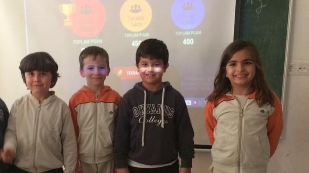 Konyaaltı Okyanus Koleji 2-B Sınıfı Morpa Kampüs Bilgi Yarışması Yaptı
