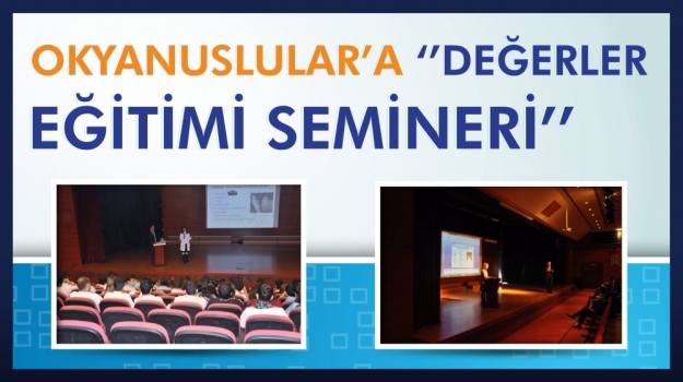 Rehber Öğretmenlerden Değerler Semineri