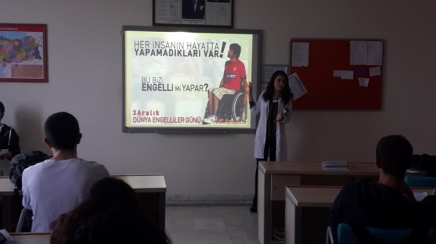 Sancaktepe Okyanus Koleji 3 Aralık Dünya Engelliler Gününü Unutmadı