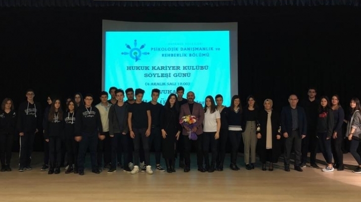 Sancaktepe Okyanus Kolejİ Hukuk Kariyer Kulübü Öğrencileri;Avukat OĞUZHAN ÖZBAŞ ile buluştu.