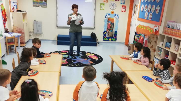 Sancaktepe Okyanus Koleji Kuşlar Grubu Öğrencileri Aile Katılımı Etkinliğinde