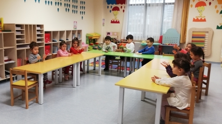 Sancaktepe Okyanus Koleji Okul Öncesi Çiçekler Grubu Öğrencileri Fen Doğa Etkinliğinde