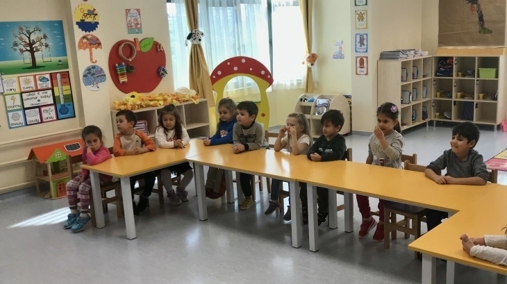 Sancaktepe Okyanus Koleji Okul Öncesi Deniz Yıldızı Grubu Öğrencileri Veli Katılımı Etkinliğinde