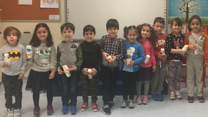 Sancaktepe Okyanus Koleji Okul Öncesi Gezegenler Grubu Öğrencileri Bilingual Dersinde