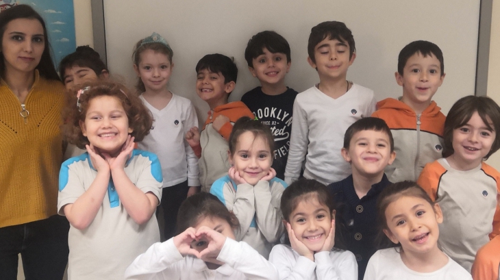 Sancaktepe Okyanus Koleji Okul Öncesi Gezegenler Grubu Öğrencileri Aile Katılımı Etkinliğinde