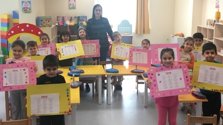 Sancaktepe Okyanus Koleji Okul Öncesi Yıldızlar Grubu Öğrencileri Aile Katılımı Etkinliğinde