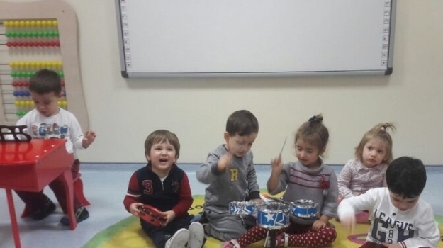 Sancaktepe Okyanus Okul Öncesi Kırmızı Grubu Öğrencileri Aile Katılımı Etkinliğinde