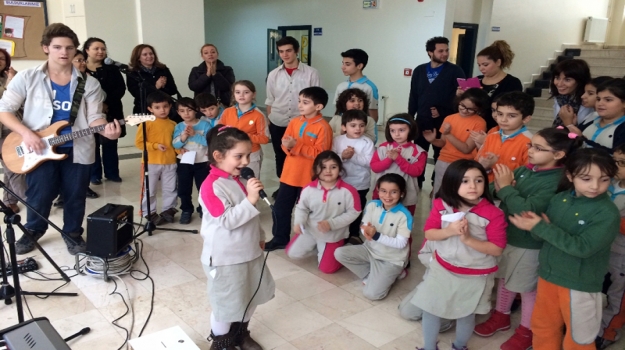 "Street BAND" Müziği, Miniklerle Buluştu
