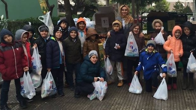 Bahçelievler Okyanus İlkokulunda 'Yaparak Yaşayarak Bilinçli Tüketici' Etkinliği